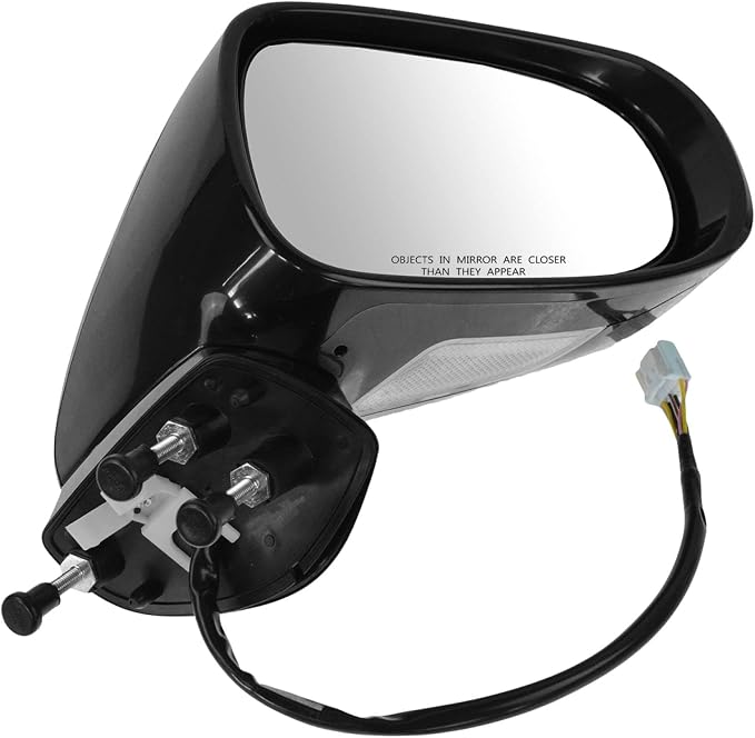 Passenger Side Mirror Assembly Power Heated Turn Signal Puddle Light Paint to Match Compatible with 10-13 Lexus IS250 Convertible, 10-13 IS350 Convertible, 14-15 IS250 C, 14-15 IS350 C