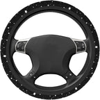 Constellation Stars Galaxy Steering Wheel Covers Non Slip Neoprene Steering Wheel Protector Cover Universal 15 Inch for Men Women Car Truck