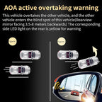 77GHz BSD Blind Spot Monitoring System, BSA BSM BLIS Lane Change Warning LCA Lane Change AssistRCTA Rear Cross Traffic Alert Car Safety Radar Kit for SUV MPV Truck Sedan