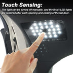 LED Lights for Toyota RAV4 2022-2024 2025 Accessories Cargo Lamps Decorative Atmosphere Lamp Trunk Ceiling Lighting 2 PCS