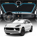 for Porsche Macan Windshield Sun Shade Cover - Custom Fit for Outlander Accessories 2014-2025 2026 Foldable Sunshade UV Protection & Heat Shield Sun Visor Accessories