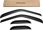 Window Visors Rain Guards for 1997 1998 1999 2000 2001 2002 2003 Ford F150 SuperCab, Window Vent Shade Wind Deflectors for 97 98 99 F250 Light Duty Extended Cab