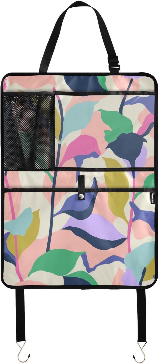 Kick Mats Backseat Protector with Anti Kick Design Offering Safety and Space for Backseat Essentials
