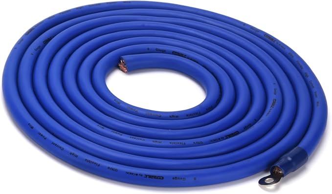 ORION Cobalt COKIT0 0-Gauge CCA Amp Wiring Kit, 100% American Wire Gauge (AWG) Standard, High Current Amplifier Install Kit with Fuse Holder, RCA Cable & Speaker Wire for Car Audio Systems