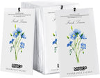 12 Pack Fresh Linen Scented Sachets for Drawer, Closet & Car Air Freshener Bags | Odor Eliminator & Fabric Refresher | Crisp, Clean Home Fragrance Gift Set