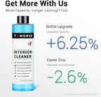 Tesla Seat Cleaner & Stain Remover, Tesla Interior Cleaner for White & Black Vegan Leather | Tesla Model Y Juniper Accessories 2026 & Tesla Model 3 Accessories, S/X/Cybertruck