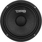 PRO-GM6 Loudspeaker - 6.5", Midrange, Black Steel Basket, 480W Max, 140W RMS, 8 Ohms - Premium Quality Audio Door Speakers for Car or Truck Stereo Sound System (1 Speaker)
