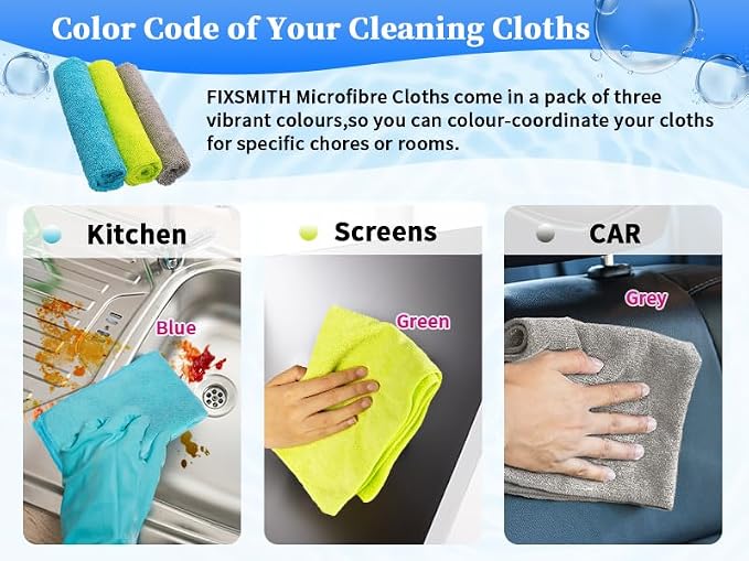 Shop Towels-200 Pack, Multi-Functional Shop Rags, 12 x 16 in Microfiber Cleaning Cloth, Highly Absorbent Cleaning Rags, Cleaning Towels for Car Kitchen Home Office