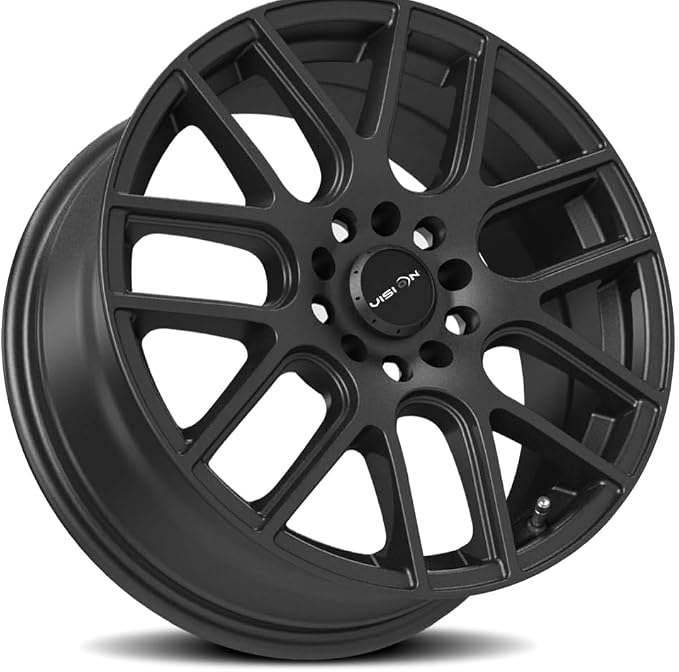 426 Cross Matte Black Wheel with Painted Finish (15x6.5"/4x100mm)