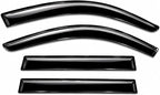 2024-2026 Tape-On Rain Guards for Mazda CX-90 & CX-70 Side Window Visor Deflectors Turbo S Select Preferred Plus Premium Tinted Vent Shades CX90 CX70 2025