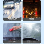 Car Glass Anti Fog Coating Agent with Built in Applicator Upgraded Formula Long Lasting Defogger Rain Repellent for Windshield Mirrors Helmet Lens Oil Film Remover Auto Interior Exterior Glass Care