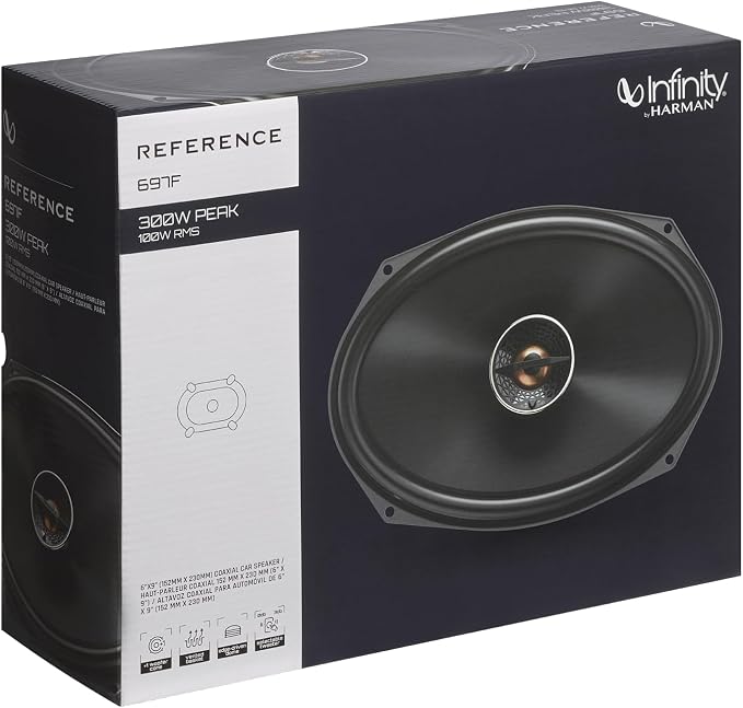REF697F 6x9 Inch 2 Way Car Speakers - Pair