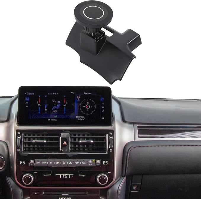 Car Phone Holder Compatible with 2022 2023 Lexus GX 460, (460 Premium and 460 Luxury),Center Console Air Outlet Cell Phone Holder, Handsfree Air Vent Phone Stand Mount Accessories (Style D)