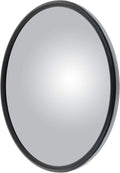 610673 8-Inch Stainless Steel Center-Mount Convex Mirror Head with J-Bracket, Universal Driver or Passenger Side