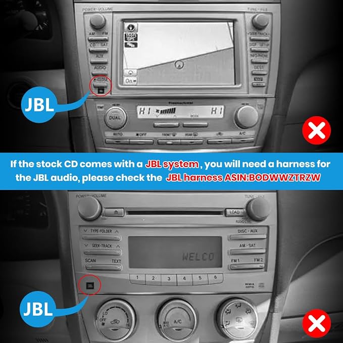 5G WiFi Car Radio Stereo for Toyota Camry 2006 2007 2008 2009 2010 2011 Wireless CarPlay Andriod Auto with SWC GPS Navigation DSP BT FM Rearview 2G RAM 32G ROM