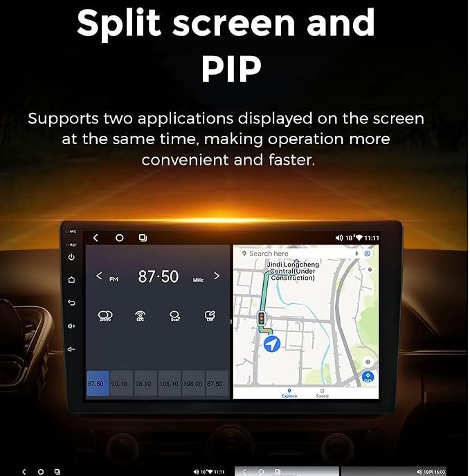 5GWiFi Upgrade Stereo Radio for Scion tC 2011 2012 2013 2014 2015 2016 - 8-Core Wireless Car-Play Android Auto GPS Navi - 2GB RAM 32GB ROM 9 Inch Blue-Tooth RDS FM DSP SWC Camera