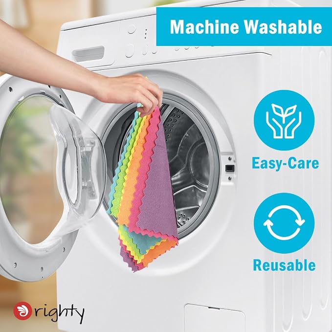 Orighty Microfiber Cleaning Cloth, 200 Pack Microfiber Towels for Cars, Multi-Purpose Shop Towels Cleaning Rags Bulk for Car, Home, Kitchen, 12 x 11 inch