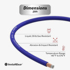 1/0 Gauge Wire (25Ft) Copper Clad Aluminum CAA - Prmiary Automotive, Car Amplifier Power and Ground Cable, Battery Cable, Audio Speaker Stereo, RV Trailer Wiring