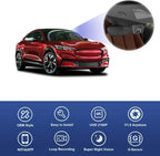 4K Dash Cam Suitable for Ford Mustang Mach-E 2021-2025 GT Select Premium, OEM Factory Look, 2160P UHD Video, Built-in WiFi & APP, Loop Recording, G-Sensor, Plug & Play, 64GB Card