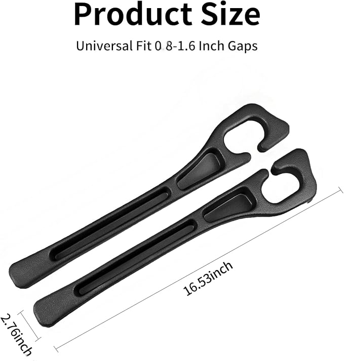 Car Seat Gap Filler, Car Seat Accessories, Car Organizers and Storage with Phone Holder, Car Organizer Fit Sedan SUV Truck Beige Set of 2