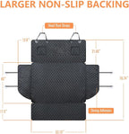 SUV Cargo Liner for Dogs, Waterproof Pet Cargo Cover Dog Seat Mat for SUVs Sedans Vans with Bumper Flap Protector, Scrachproof Non-Slip Large Size Dog Seat Mat Universal Fit
