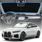 for BMW 4 Series Sun Shade Windshield Cover - Custom Fit 4 Series Accessories 2021-2025 2026 Sunshade Foldable UV Protection & Heat Shield Sun Visor Accessories