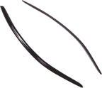 WD2-737 Dark Smoke 2 Pcs Set Window Visor (Outside Mount) Deflector Rain Guard Compatible with 2013-2016 Scion Scion FR-S