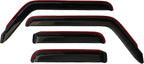 4PCS in-Channel Window Visors Rain Guards for Jeep Wrangler JL 2018-2026 & Gladiator 2020-2026,Extra Durable Side Window Wind Deflectors for 18-26 Wrangler JL/20-26 Gladiator,Vent Visors