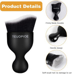Car Interior Cleaning Brush, Car Duster Interior,Car Detailing Brush Dusting Brush,Car Interior Cleaning Tool, Auto Soft Hair Car Brush,Auto Interior Dust Brush for Air Vents(White)