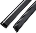 Tape-on Sun/Rain Guard Side Window Visor Deflectors Rain Guards Compatible with 2024 2025 Crosstrek Window deflectors 4 Pcs