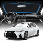 for Lexus is Sun Shade Windshield Cover - Custom Fit is Accessories 2014-2025 2026 Sunshade Foldable UV Protection & Heat Shield Sun Visor Accessories