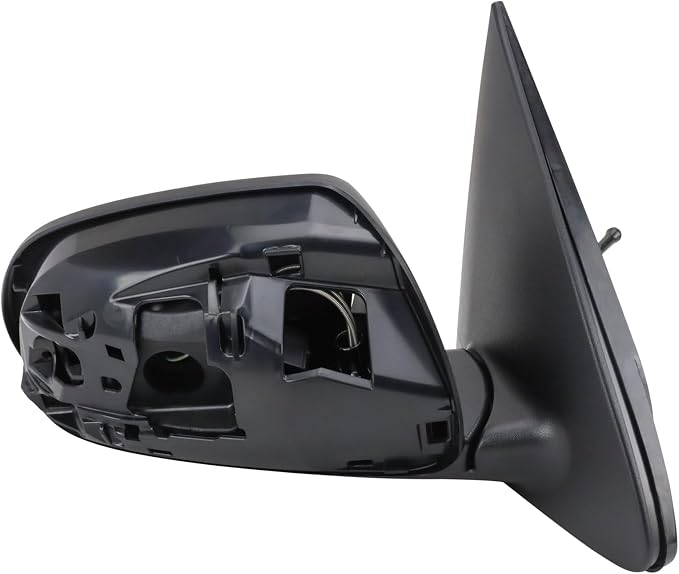 Passenger Side Mirror Assembly Manual Textured Paint to Match Compatible with 2010-2013 Kia Forte