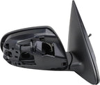 Passenger Side Mirror Assembly Manual Textured Paint to Match Compatible with 2010-2013 Kia Forte