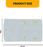 Zpana Car Windshield Snow Cover, 7-Layer Thickened Windproof Heavy Duty Vehicle Windscreen Frost Ice Cover, Automotive Exterior Snow Ice Protector, Universal for SUV RV Truck (66.9 × 19.7 Inches)