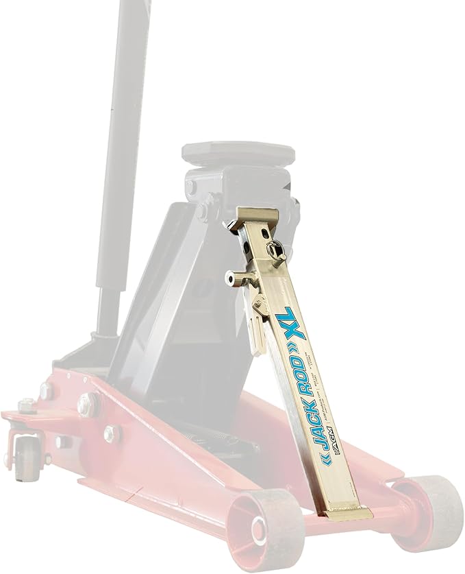 AGM Jack Rod, 3.5 Ton XL Locking Support Bar for Floor Jacks, Jack NOT Included, 24” Travel, 4.2 lb, Compact Jack Stand Alternative for Pickup Trucks & SUVs. Safer, Smarter Vehicle Support