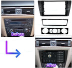 9'' Car Radio Stereo Frame Fascia Bezel for BMW 3 Series E90 E91 E92 E93 2005~2013 Mount Trim Panel