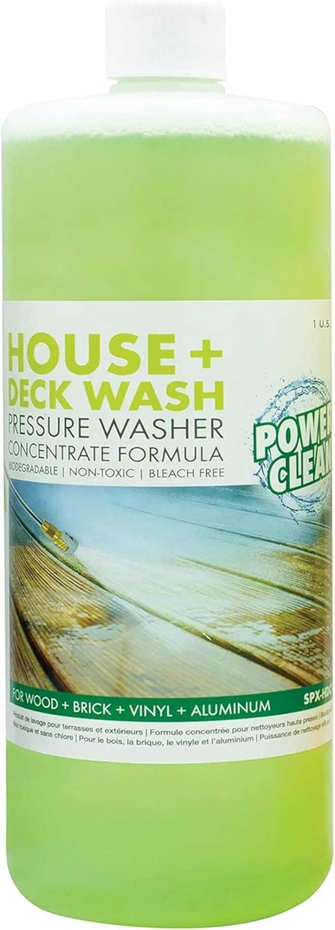 3-Pack Pressure Washer Concentrate, Multi-Scent, 1 Gal Each – House & Deck Wash, Snow Foam Auto Wash, All-Purpose Cleaner – For Home, Garage, Driveway, Outdoor, SPX-ASST3Q