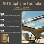 Graphene Ceramic Coating for PTZ Crystal Serum Cars, 9H Graphene Coating for Auto Car Detailing, Coat Restore for Paint, Glass & Wheel 1pcs
