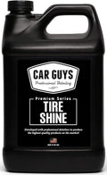 CAR GUYS Tire Shine Spray 1 Gallon Refill - The Perfect Deep Black Shine - Long Lasting Car Tire Dressing - No Sling & Dry to Touch - Sprayer Not Included