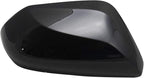 Passenger Side Power Heated Mirror with Blind Spot Indicator Smooth Black Paint to Match Compatible with 2016-2020 Toyota Prius 2017-2020 Prius Prime TO1321357