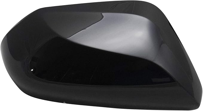 Passenger Side Power Heated Mirror with Blind Spot Indicator Smooth Black Paint to Match Compatible with 2016-2020 Toyota Prius 2017-2020 Prius Prime TO1321357