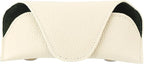 Magnetic Sunglass Holder for Car Visor, Leather Car Glasses Holder | Beige Visor Accessories Eyeglasses Holder Glasses Storage Case