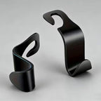 4PCS S-Shaped Car Headrest Hooks, Universal Heavy Duty Car Seat Back Hooks, Multifunctional Vehicle Interior Storage Hanger for Bags, Purses, Coats, Groceries and Travel Accessories
