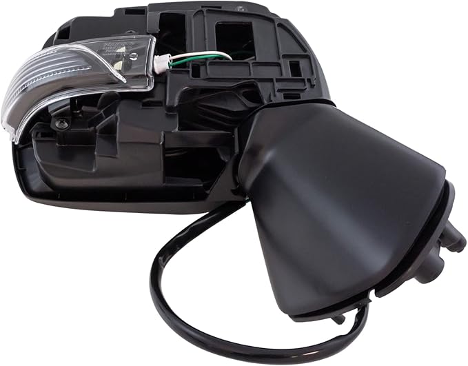 Passenger Side Power Heated Mirror with Turn Signal Textured Black Compatible with 2013-2014 Subaru XV Crosstrek SU1321131