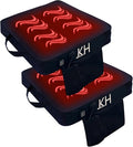 Indoor&Outdoor Chair Cushions, Stadium Seat Cushions for Bleachers, Boat Canoe Kayak Seat, Best for Camping, Bleachers, Sports Events