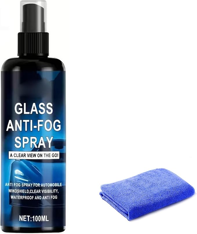 Anti Fog Defogging Sprayed for Car Windshield and Helmet Clear Enhancement Long Lasting Formulas Prevents Fog Accumulation Car Glass Anti Fog