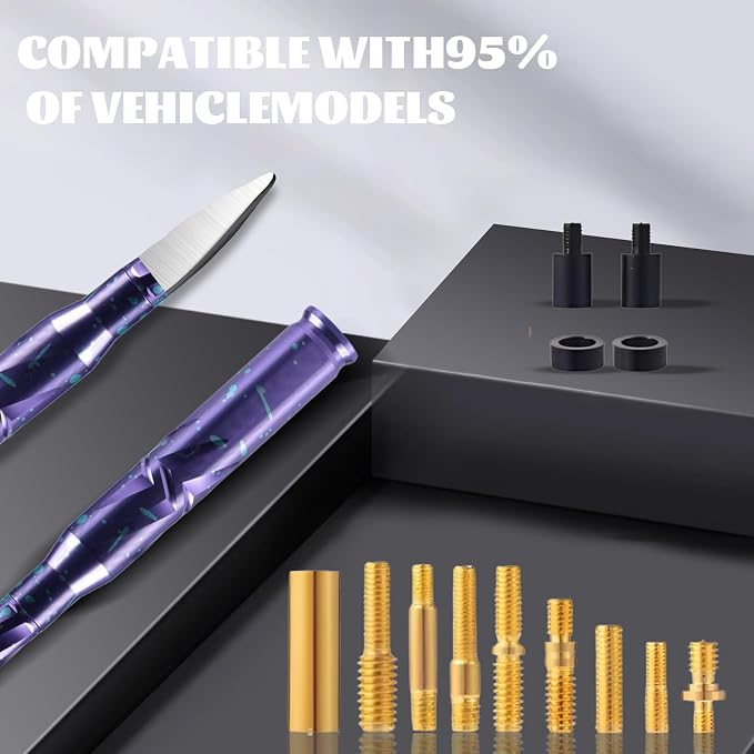Famobay Stubby Bullet Antenna Car Truck Antenna Chevy Silverado & GMC Sierra Trucks Heavy Duty Pickup Trucks Accessories（5.5inch Iridescent Color）
