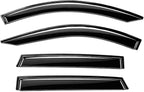 2020-2026 Tape-On Rain Guards for Ford Escape Extra Thick Side Window Deflector Visors S ST Line SE Sport Hybrid Platinum 2021 2022 2023 2024 2025