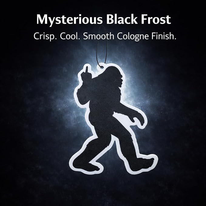 Funny Car Air Freshener (3 Pack) – Bigfoot Sasquatch Air Freshener for Car, Novelty Gag Gift, Hanging Auto Air Freshener, Funny Car Accessories for Men Women