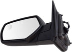 2 Piece Driver and Passenger Side Mirror Assembly Set Electric Adjustment Heated No Memory Textured Compatible with 2014-2018 Chevrolet Silverado GMC Sierra 1500 2015-2019 2500 3500 HD GM1320492